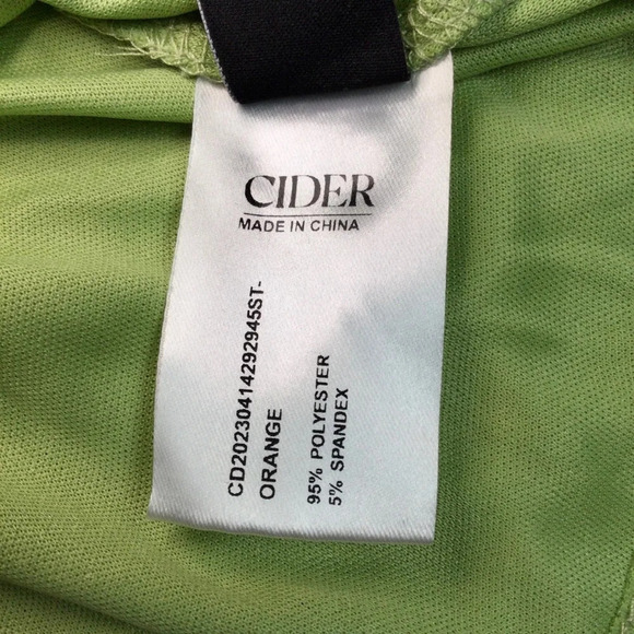 Cider halter dress XL new with tags orange - Picture 8 of 10